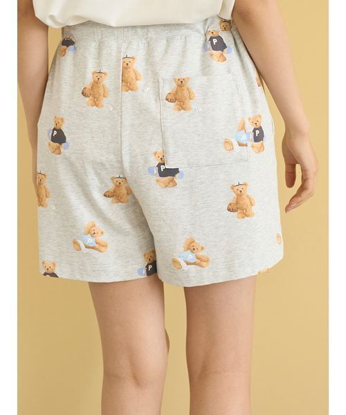 ONLINE限定】スポーティーベアワンポイントTシャツ＆総柄ショート