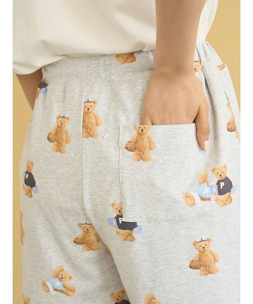 ONLINE限定】スポーティーベアワンポイントTシャツ＆総柄ショート