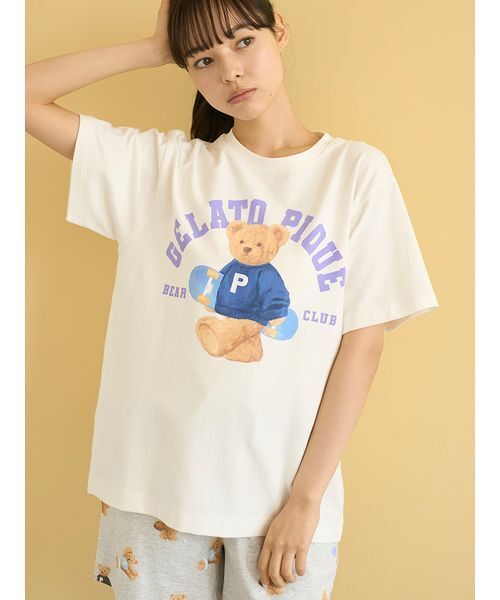 ONLINE限定】スポーティーベアワンポイントTシャツ＆総柄