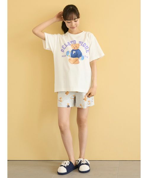 ONLINE限定】スポーティーベアワンポイントTシャツ＆総柄