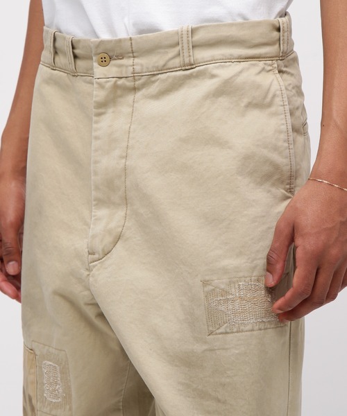 AVIREX(アヴィレックス)の「《RESTORE COLLECTION》ARMY CHINO PANTS "REPAIR CUSTOM" / アーミー チノパンツ リペアカスタム / AVIREX / アヴィレックス(チノパンツ・メンズ・オリーブ/カーキ・LARGE/MEDIUM/XX-LARGE/X-LARGE)」の8枚目の写真