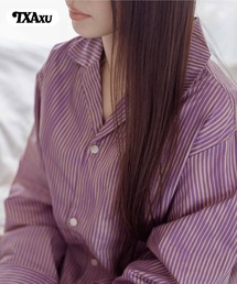 TXA（ティーエックスエー）の「AICON Striped Pj Shirt（シャツ/ブラウス）」