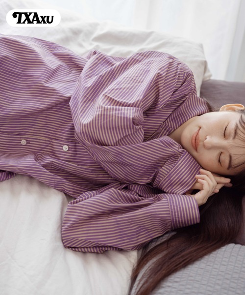 TXA(ティーエックスエー)の「AICON Striped Pj Shirt(シャツ/ブラウス・メンズ・ストライプ・2/1)」の17枚目の写真