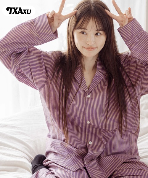 TXA(ティーエックスエー)の「AICON Striped Pj Shirt(シャツ/ブラウス・メンズ・ストライプ・2/1)」の19枚目の写真