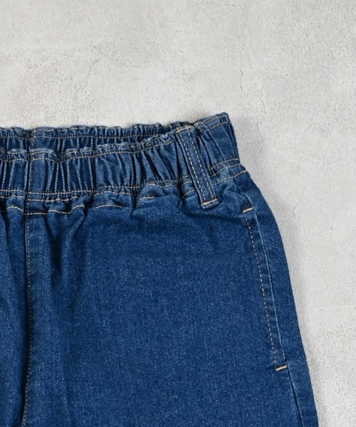 MARKEY'S（マーキーズ）の「デニムシェフパンツ（その他パンツ・キッズ・ネイビー/ブルー・120/110/100/95/90/80/150/140/130）」の4枚目の写真