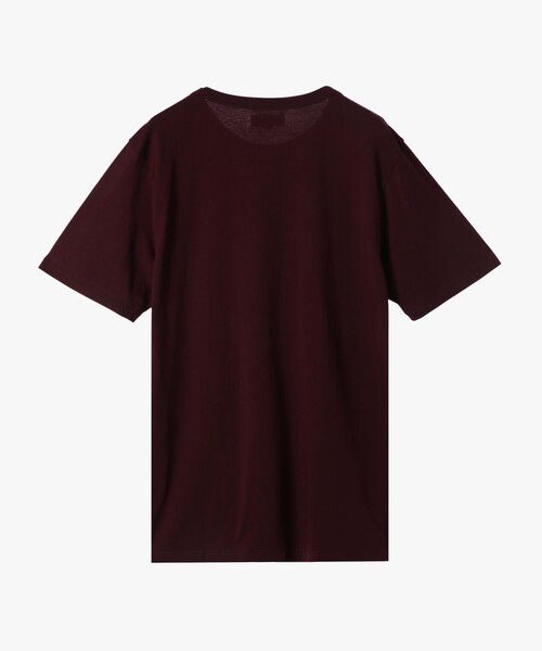 agnes b.(アニエスベー)の「メンズ ロゴ プリント 半袖 Tシャツ "Brando"(Tシャツ/カットソー・メンズ・ボルドー・2/3/1)」の2枚目の写真
