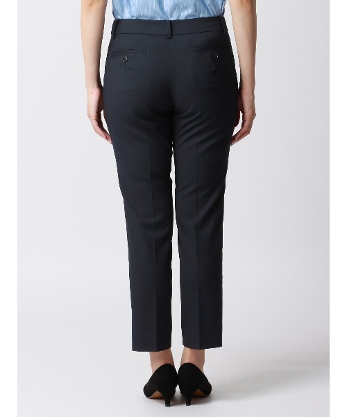 SUIT SQUARE（スーツスクエア）の「テーパードパンツ ウォッシャブル ギャバストレッチ 無地（スーツパンツ・レディース・グレー系/ネイビー系・38(9号)/40(11号)/42(13号)/44(15号)/34(5号)/36(7号)）」の13枚目の写真