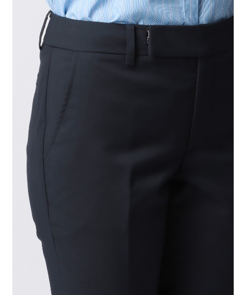 SUIT SQUARE（スーツスクエア）の「テーパードパンツ ウォッシャブル ギャバストレッチ 無地（スーツパンツ・レディース・グレー系/ネイビー系・38(9号)/40(11号)/42(13号)/44(15号)/34(5号)/36(7号)）」の14枚目の写真