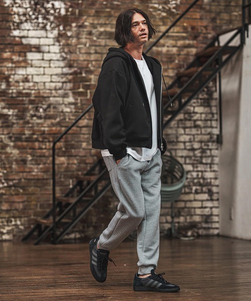 mp14019- ビッグワッフルスウェットパンツ(BP-BEA0061)（スウェット