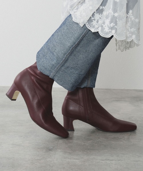 NICAL（ニカル）の「【NICAL】メタルヒールストレッチブーツ/554418（ブーツ・レディース・アイボリー/ブラック/レッド・MEDIUM/SMALL/X-LARGE/LARGE）」の3枚目の写真