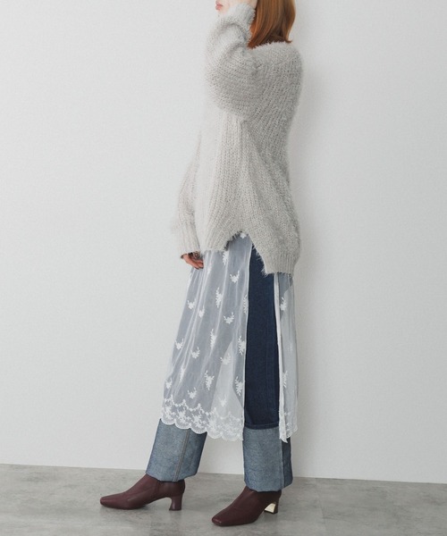 NICAL（ニカル）の「【NICAL】メタルヒールストレッチブーツ/554418（ブーツ・レディース・アイボリー/ブラック/レッド・MEDIUM/SMALL/X-LARGE/LARGE）」の7枚目の写真