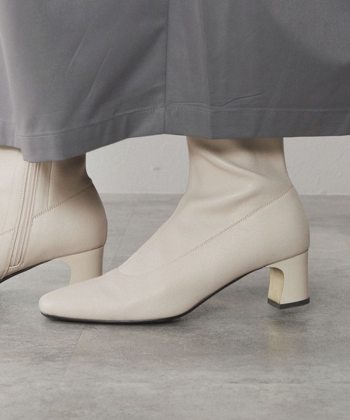 NICAL（ニカル）の「【NICAL】メタルヒールストレッチブーツ/554418（ブーツ・レディース・アイボリー/ブラック/レッド・MEDIUM/SMALL/X-LARGE/LARGE）」の6枚目の写真