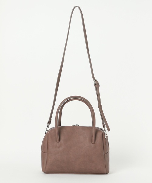 LAKOLE(ラコレ)の「バルーンボストンバッグ / 579310(ボストンバッグ・レディース・ライトグレー/ブラック/ブラウン・FREE)」の9枚目の写真