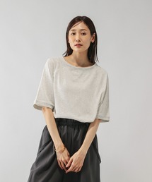 GLOBAL WORK | 乾きやすいラグラン6分袖/579375(Tシャツ/カットソー)