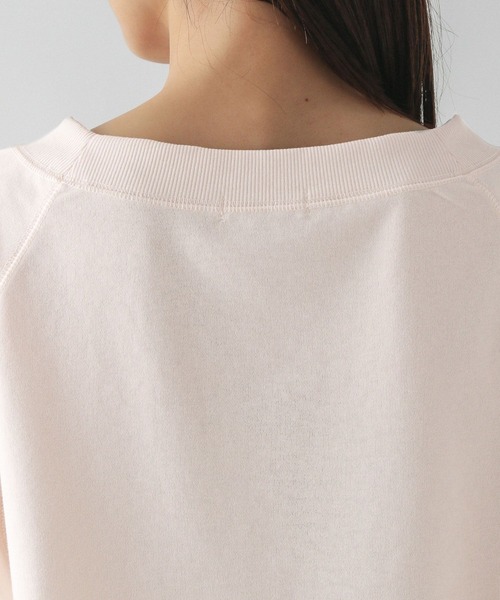 GLOBAL WORK（グローバルワーク）の「乾きやすいラグラン6分袖/579375（Tシャツ/カットソー・レディース・レッド/ナチュラル/ネイビー/スミクロ/ピンク/ライトグレー・MEDIUM/LARGE）」の22枚目の写真