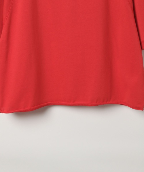 GLOBAL WORK（グローバルワーク）の「乾きやすいラグラン6分袖/579375（Tシャツ/カットソー・レディース・レッド/ナチュラル/ネイビー/スミクロ/ピンク/ライトグレー・MEDIUM/LARGE）」の17枚目の写真