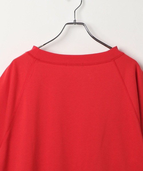 GLOBAL WORK（グローバルワーク）の「乾きやすいラグラン6分袖/579375（Tシャツ/カットソー・レディース・レッド/ナチュラル/ネイビー/スミクロ/ピンク/ライトグレー・MEDIUM/LARGE）」の19枚目の写真