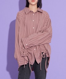 PUNYUS | ドロストストライプシャツ(シャツ/ブラウス)