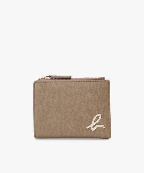 レザー 二つ折りウォレット WAW01－01（財布）｜agnes b