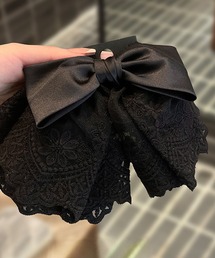 Lace Ladies（レースレディース）の「リボン レース ボリューム バンス ヘアクリップ（バレッタ/ヘアクリップ）」