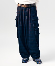 glamb | Asymmetry Cargo Tweed Pants / アシンメトリーカーゴツイードパンツ(カーゴパンツ)