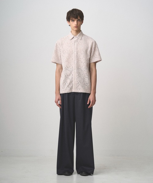 Juha（ユハ）の「FEATHER LACE S/S SHIRT（シャツ/ブラウス・メンズ・ナチュラル/ブラウン・3/4）」の8枚目の写真