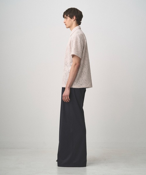 Juha（ユハ）の「FEATHER LACE S/S SHIRT（シャツ/ブラウス・メンズ・ナチュラル/ブラウン・3/4）」の9枚目の写真