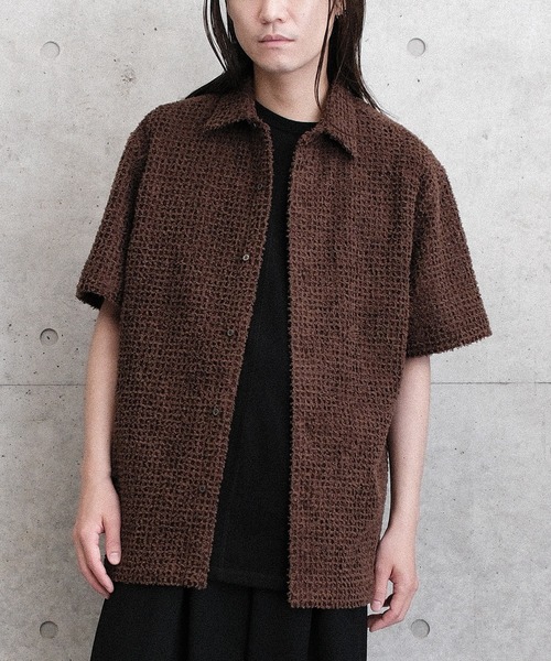 Juha（ユハ）の「FEATHER LACE S/S SHIRT（シャツ/ブラウス・メンズ・ナチュラル/ブラウン・3/4）」の12枚目の写真