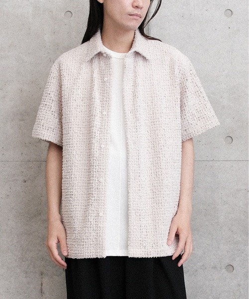 Juha（ユハ）の「FEATHER LACE S/S SHIRT（シャツ/ブラウス・メンズ・ナチュラル/ブラウン・3/4）」の13枚目の写真