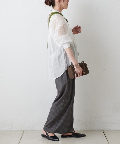 COLONY 2139(コロニートゥーワンスリーナイン)の「スカーフベルト柄 70×70(バンダナ/スカーフ・レディース・オレンジ/オリーブ・FREE)」の18枚目の写真