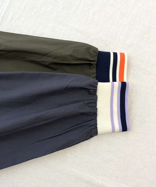 Q(キュー)の「リブドッキングシャツ(シャツ/ブラウス・レディース・チャコールグレー/カーキ・MEDIUM)」の15枚目の写真