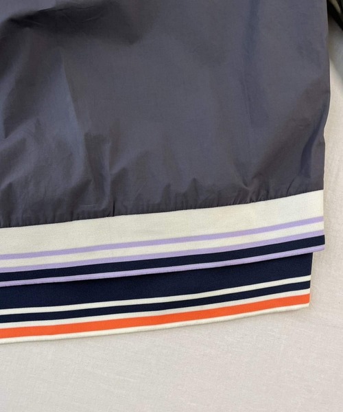 Q(キュー)の「リブドッキングシャツ(シャツ/ブラウス・レディース・チャコールグレー/カーキ・MEDIUM)」の14枚目の写真