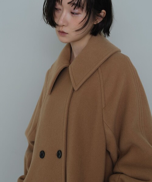 EMMEL REFINES＞EM ビッグカラー テント コート（ステンカラーコート