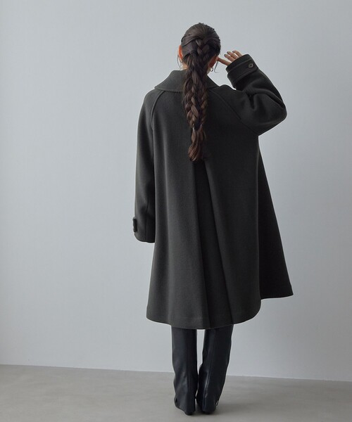 EMMEL REFINES＞EM ビッグカラー テント コート（ステンカラーコート