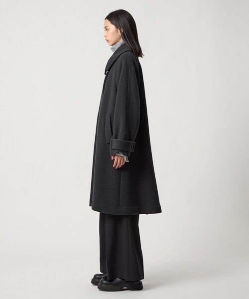 EMMEL REFINES＞EM ビッグカラー テント コート（ステンカラーコート