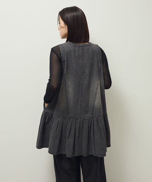 Sugar spoon（シュガースプーン）の「・SUGAR SPOON W-ZIPデニムミニワンピ（ワンピース・レディース・インディゴブルー/ブラック・FREE）」の22枚目の写真