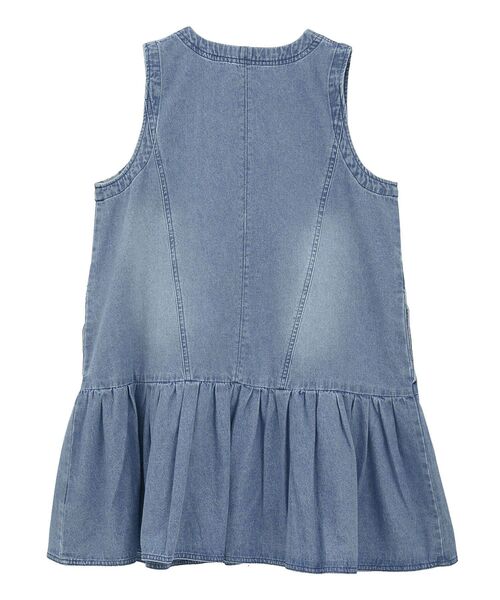 Sugar spoon（シュガースプーン）の「・SUGAR SPOON W-ZIPデニムミニワンピ（ワンピース・レディース・インディゴブルー/ブラック・FREE）」の12枚目の写真