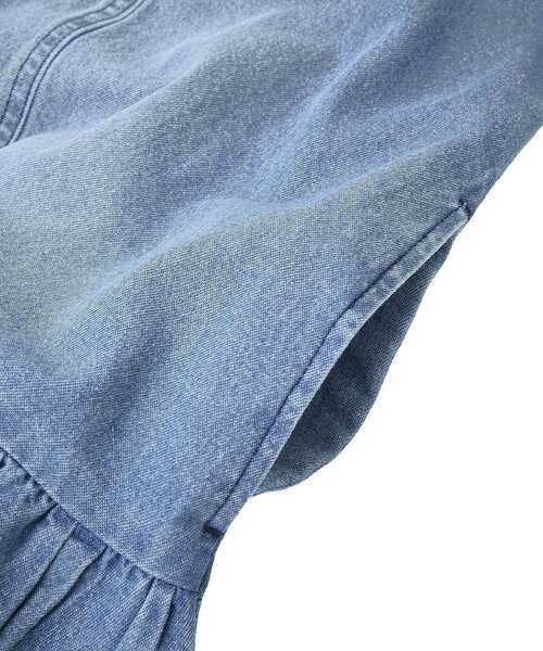 Sugar spoon（シュガースプーン）の「・SUGAR SPOON W-ZIPデニムミニワンピ（ワンピース・レディース・インディゴブルー/ブラック・FREE）」の11枚目の写真