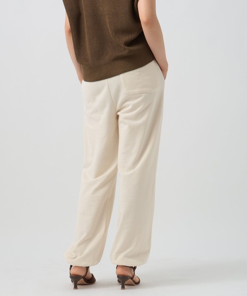 BAYFLOW（ベイフロー）の「スウェットJOGパンツ（スウェットパンツ・レディース・アイボリー/オフホワイト/グレー/ネイビー・FREE）」の18枚目の写真