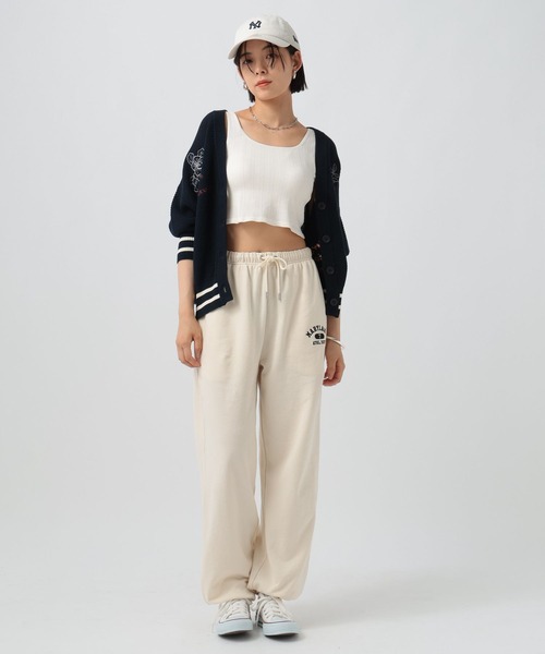 BAYFLOW（ベイフロー）の「スウェットJOGパンツ（スウェットパンツ・レディース・アイボリー/オフホワイト/グレー/ネイビー・FREE）」の20枚目の写真