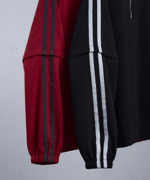 Elino Loset 2wayショルダートラックハーフジップPO Mサイズ Ellno Loset（エルノロゼット）の「【Ryoooコラボ】2wayショルダー