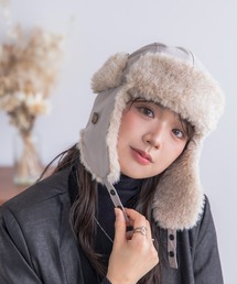 polcadot（ポルカドット）の「NYLON FLIGHT CAP/ナイロンフライトキャップ（キャップ）」