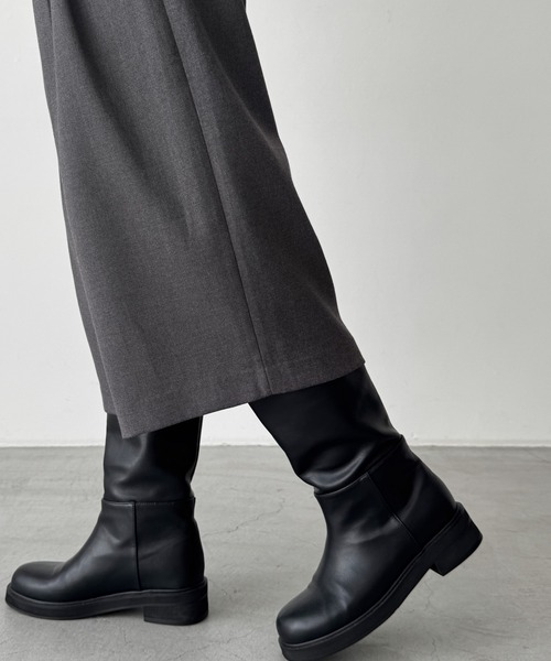 CANAL JEAN（キャナルジーン）の「diggity　ベルト付きバミューダパンツ（その他パンツ・レディース・ブラック/グレー・SMALL/MEDIUM）」の13枚目の写真