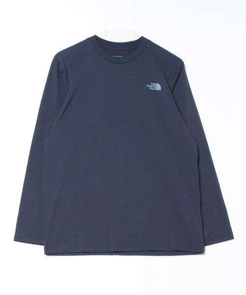 THE NORTH FACE(ザノースフェイス)の「ザ ノース フェイス THE NORTH FACE L/S ES Climbing Logo Tee_ロングスリーブイーエスクライミングロゴティー(Tシャツ/カットソー・メンズ・ネイビー/ブラウン/グレー・LL/L/M/S)」の3枚目の写真