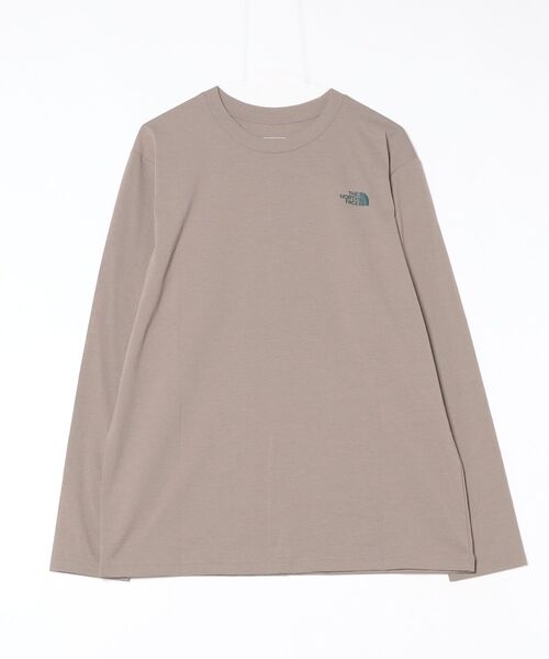 THE NORTH FACE(ザノースフェイス)の「ザ ノース フェイス THE NORTH FACE L/S ES Climbing Logo Tee_ロングスリーブイーエスクライミングロゴティー(Tシャツ/カットソー・メンズ・ネイビー/ブラウン/グレー・LL/L/M/S)」の1枚目の写真