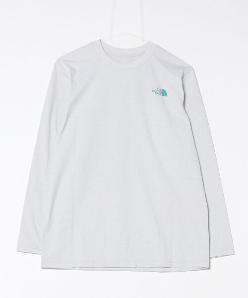 THE NORTH FACE(ザノースフェイス)の「ザ ノース フェイス THE NORTH FACE L/S ES Climbing Logo Tee_ロングスリーブイーエスクライミングロゴティー(Tシャツ/カットソー・メンズ・ネイビー/ブラウン/グレー・LL/L/M/S)」の2枚目の写真