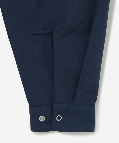 SEDAN ALL-PURPOSE（セダンオールパーパス）の「SEDAN ALL-PURPOSE | オーバルロゴ 長袖ワークシャツ MEN（シャツ/ブラウス・メンズ・ダークブラウン/ネイビー・M/L/XL）」の6枚目の写真