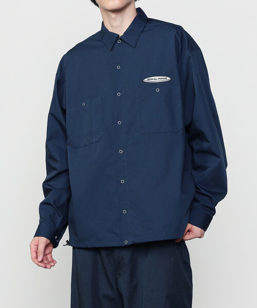 SEDAN ALL-PURPOSE ✨ 2XLデニム シャツ オーバーサイズ SEDAN ALL-PURPOSE（セダンオールパーパス）の「SEDAN ALL-PURPOSE