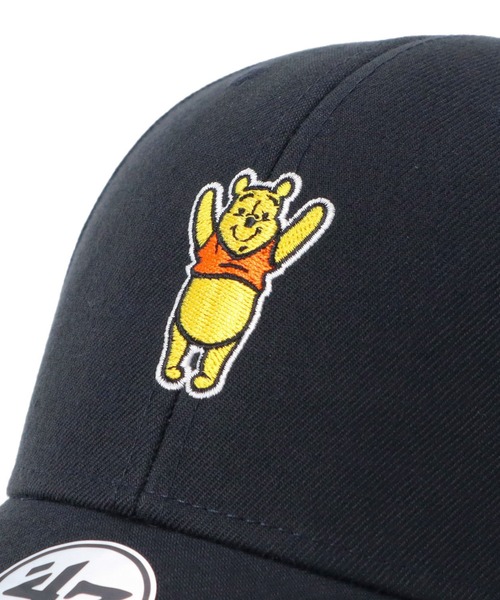 47BRANDフォーティーセブン MVPキャップ ディズニーコラボ くまのプー