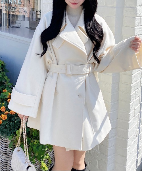 セール】【WEB限定】ミディ丈トレンチコート（トレンチコート）｜INGNI